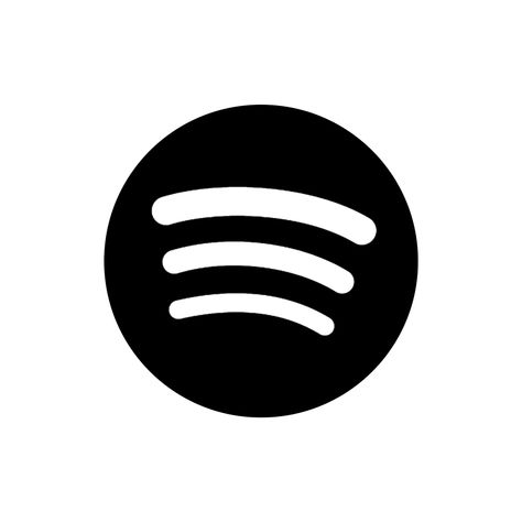 Spotify Png, Spotify Logo, Spotify Icon, Logo Application, Black App, Wallpaper Iphone Neon, Simple Designs To Draw, Simple Icon, Computer Icon