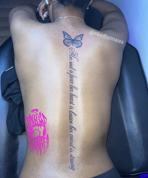 Word Tattoo Designs, Personal Beliefs, Word Tattoo, Tattoos For Black Skin, Pretty Tattoos For Women, Cute Tattoos For Women, Spine Tattoo, Single Words