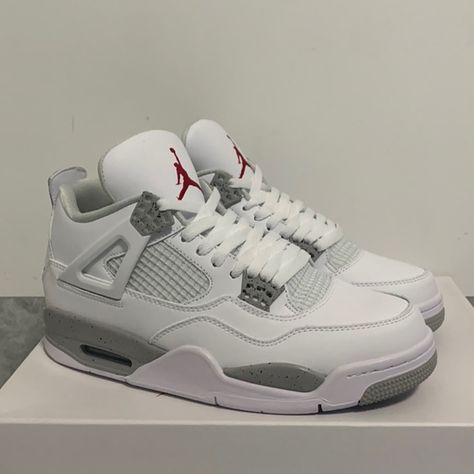 Air Jordan 4 White Oreo Men's Shoe Wishlist Jordans, White Jordans 4s, Oreo Jordan 4’s, Jordan Shoes 4, Jordan4 Oreo, White Oreo Jordan 4, Shoes Jordan 4s, Air Jordan 4 Oreo, Air Jordan 4 White Oreo