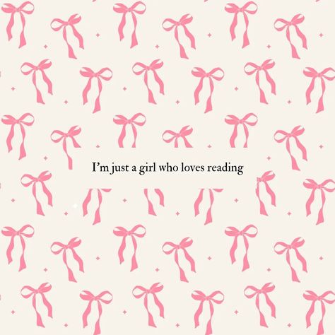 I'm just a bookish girl 🥰 #bookish #bookmeme #bookhumor #readerproblems #readerhumor #tbr #bookshop #Bookstagram #bookgirly Bookish Facebook Cover Photo, Pink Bookish Aesthetic, Bookish Icons, I M Just A Girl, Bookish Widgets, Book Girl Wallpaper, Bookish Pfp, Bookstagram Post Ideas, I’m Just A Girl