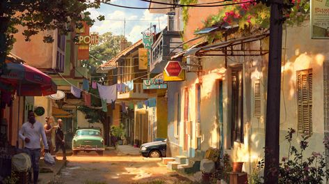 The Art of David Yan, a concept artist currently based in Vancouver. The post The Art of David Yan appeared one day on IAMAG Inspiration. Background Study, Bg Design, Vis Dev, Landscape Concept, Perspective Art, Painting Reference, Environment Art, Scene Design, Concept Artist