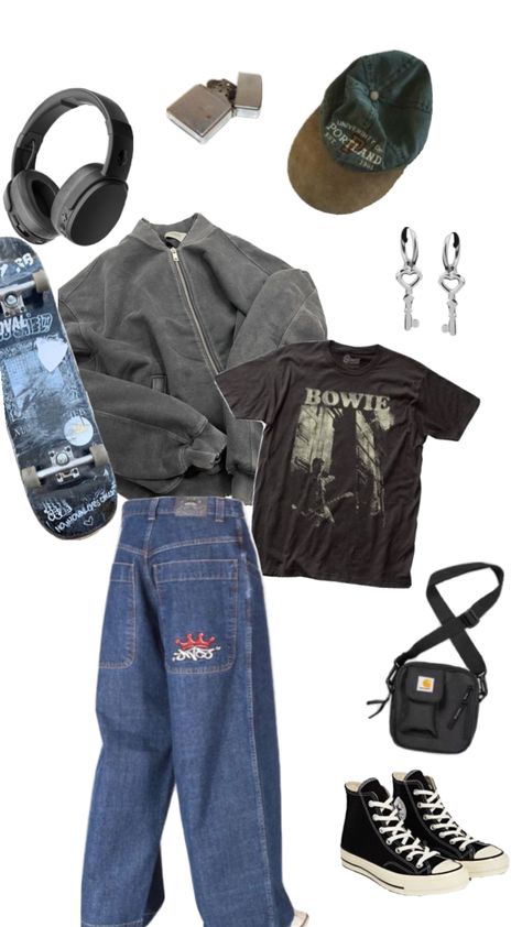 Cool Skater Outfits, Skatecore Aesthetic Outfits, Y2k Skater Grunge Outfits, Skater Academia Aesthetic, Skater Astethic Outfits, Skater School Outfits, Skater Fall Outfits, Skater 2000s Fashion, 90s Grunge Winter Outfits