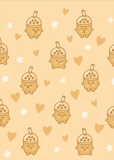 Kawaii Bubble Tea Wallpaper, Bubble Tea Cute Wallpaper, Boba Tea Cute Wallpaper, Boba Tea Background, Bubble Tea Wallpaper Aesthetic, Boba Wallpapers Aesthetic, Bubble Tea Background, Boba Tea Aesthetic Wallpaper, Cute Boba Wallpaper