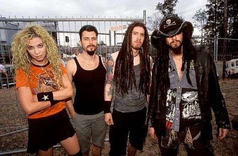 Sean Yseult, White Zombie Band, Band Poses, Tin Tan, Infected Rain, Sheri Moon, Zombie Photo, Lena Scissorhands, Sheri Moon Zombie