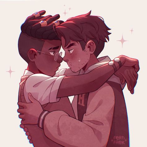 Mat X Gus, Gus Season 3, Gus And Matt, Gus X Matt Fanart, Mattholomule X Gus, Gustholomule Fanart, Gay Ships Fanart, Gus X Mattholomule, Gus The Owl House