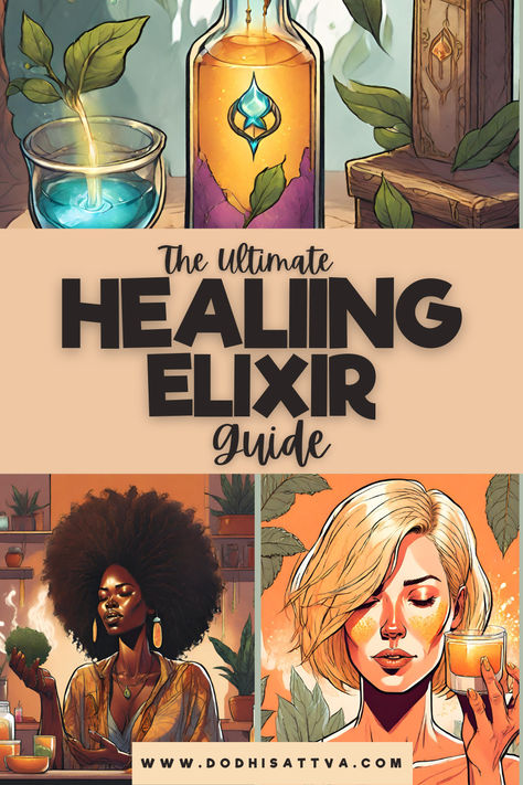 here's exactly how to make a healing elixir Elixirs And Tonics, Antibacterial Herbs, Morning Elixir, Elixir Recipe, Herbal Remedies Recipes, Herbal Elixir, Smoothie Bowl Healthy, Elixir Of Life, Allergy Remedies