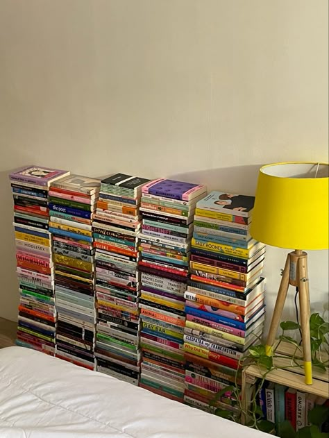 @fd.reads on instagram <3 Books Stacked On Floor, Book Stacking Ideas, Stacks Of Books Aesthetic, Book Stacks Aesthetic, Books On The Floor, Bookshelves Aesthetic, Aesthetic Bookshelves, Bookshelf Organization, Dream Library