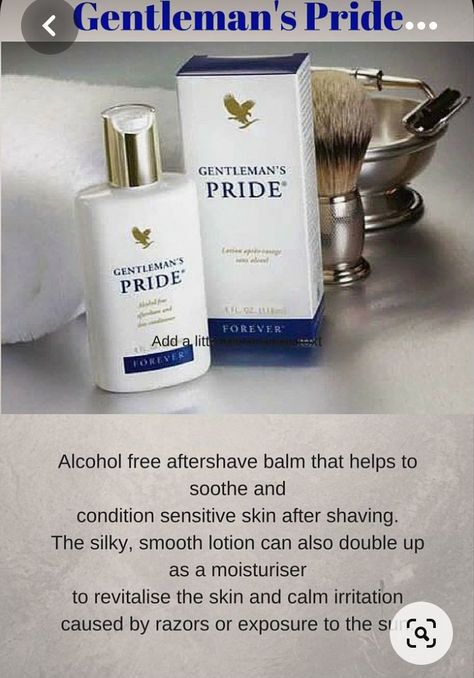 After Shave Balm, Forever Living, Forever Living Products, After Shave, Alcohol Free, Shaving, Sensitive Skin, Gentleman, The Balm