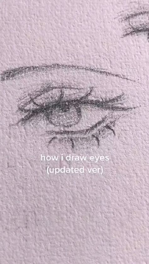 How Do You Draw Eyes Step By Step, Drawing Eyes 3/4 View, Tut On Eyes Drawing, How To Draw Animated Eyes, Sketches Eye Tutorial, Eye Tut Sketch, Eyes Tut Drawing, Anime Drawings Tutorials Eyes, How To Draw A Side Profile Female Faces