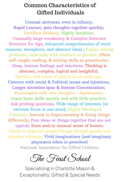 Common Characteristics of Gifted Individuals Gifted Adults Characteristics, Neurodivergent Gifted, Gifted Children Characteristics, Burnt Out Gifted Kid, Sensory Kids Room, Gifted Adults, Gifted Kid, Child Guidance, Twice Exceptional