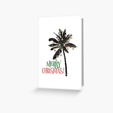 Deck The Palms, Tree Deck, Christmas Palm Tree, Hawaii Christmas, Florida Christmas, Hawaiian Christmas, Tropical Christmas, The Palms, Beach Christmas