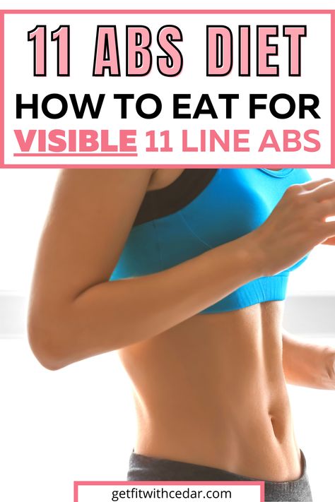 11 abs diet How To Get Abs For Women Diet, Ab Workout 11 Line, How To Get Abs Women, How To Get Lines On Your Stomach, Middle Line Abs Workout, 11 Line Abs Exercise, How To Get A V Line For Women Workout, How To Build Abs For Women, How To Get Middle Line In Stomach