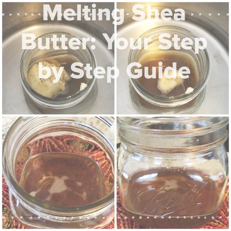 Melting Shea Butter: Your Step by Step Guide Unrefined shea butter is the  base for many DIY body butters and body whips. It's certainly my favorite  base for both the lotions I make for Sojourn.Herbal Apothecary as well as  the lotion and whip recipes I post on this blog.  In order to get the full benefits of shea butter, you should use unrefined  shea. Unrefined shea has not been processed and contains all of the  vitamins, minerals and properties which make shea butter healthy and  nu...