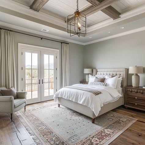 drift of mist bedroom Drift Of Mist Bedroom, Drift Of Mist Coordinating Colors, Sw Drift Of Mist, Drift Of Mist Sherwin Williams, Sherwin Williams Drift Of Mist, Cozy Bedroom Paint Colors, Drift Of Mist, Neutral Bedroom Paint, Benjamin Moore Bedroom