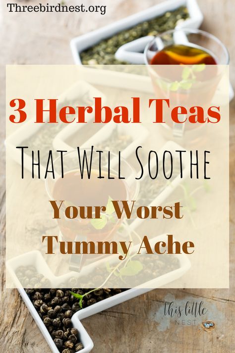 3 herbal teas to soothe your worst tummy ache | Do You or your little one have  tummy trouble? Well before you reach for medicine, try one of these teas instead. They work just as well and they are so much better for you. I hope your tummy feels better soon ;) #howtosootheatummyache #tummyacheremedies #stomachremedies #naturalremedies Tea For Stomach Ache, Stomach Remedies, Tea Remedies, Herbal Medicine Recipes, Healing Tea, Tummy Ache, Natural Teas, Stomach Ache, Stomach Pain