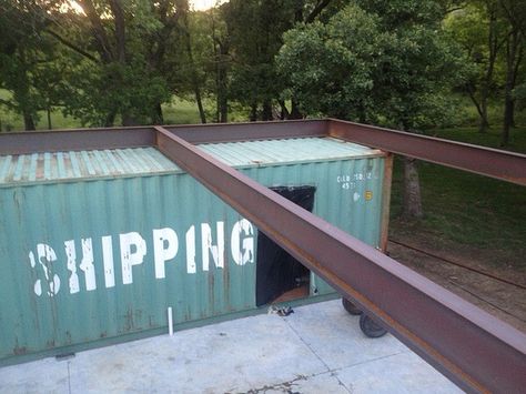 Container Construction, Converted Shipping Containers, Shipping Container Buildings, Shipping Container Ideas, Shipping Container Design, Shipping Container Architecture, Container Home Ideas, Sea Containers, Container Living