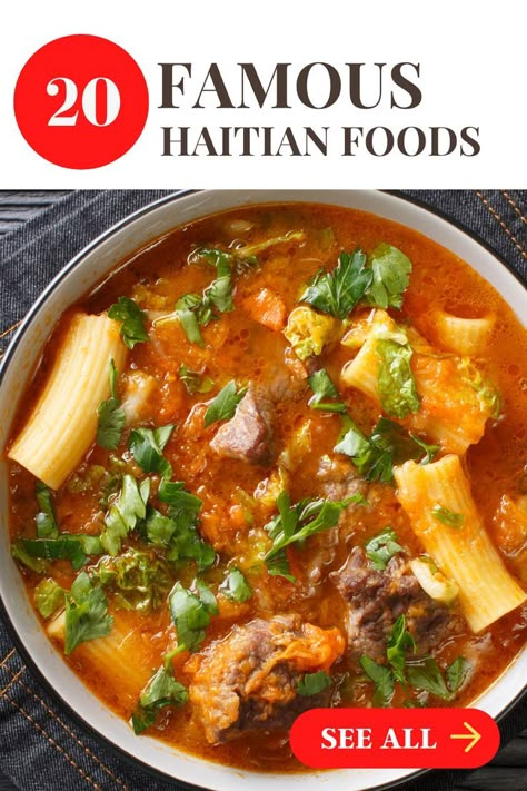 Haitian Creole Recipes, Haitian Holiday Food, Vegetarian Haitian Recipes, Haitian Dinner Recipes, Haitian Side Dishes, Haitian Recipes Authentic, Easy Haitian Recipes, Easy Haitian Food Recipes, Haitian Food Recipes Desserts