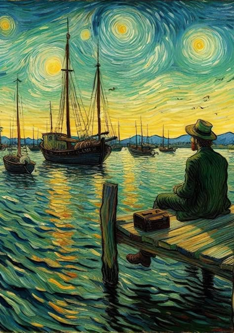 Van Gogh Aesthetic, فنسنت فان جوخ, Van Gogh Wallpaper, Artist Van Gogh, Starry Night Art, Van Gogh Inspired, Vincent Van Gogh Art, Vincent Van Gogh Paintings, Arte Van Gogh