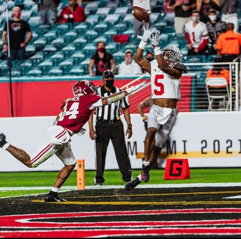 Garrett Wilson’s Instagram post: “Up from here.” Chris Olave, Special Police Forces, Garrett Wilson, Football Drip, Special Police, Nfl Photos, Ohio State Football, Police Force, Ohio State