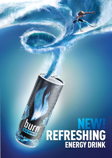 Energy Drink Ads Creative Advertising, Redbull Poster, Energy Drink Ads, Energy Drink Poster, Detergent Ads, Product Design Poster, Drinks Ads, Horse Drawing Tutorial, Key Visual Design