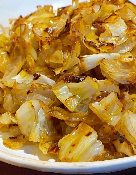 Fried Caramelized Cabbage And Onions Roasted Cabbage Wedges With Onion Dijon Sauce, Fried Cabbage And Potatoes Recipes, Melted Cabbage Recipe, Cabbage Onion Recipe, Fried Cabbage And Onions, Nye Cabbage Recipe, Buttered Cabbage Recipes, Cabbage And Onions Sauteed, Cabbage And Onion Recipes