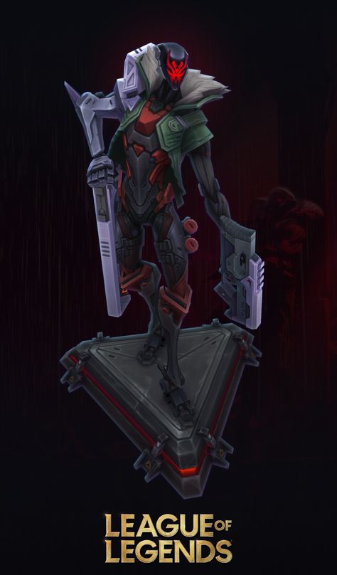 ArtStation - Project Jhin Project Jhin, Style Reference, Male Characters, 3d Characters, Game Assets, Master Chief, League Of Legends, Game Art, Art Style