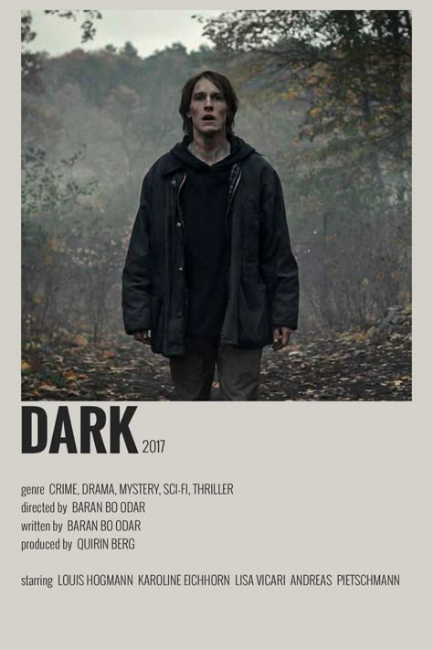 Dark Tv Show Poster, Dark Netflix Poster, Dark Series Aesthetic, Dark Series Poster, Dark Webseries, Dark Polaroid, Netflix Series Poster, Dark Movie Poster, Dark Tv Series