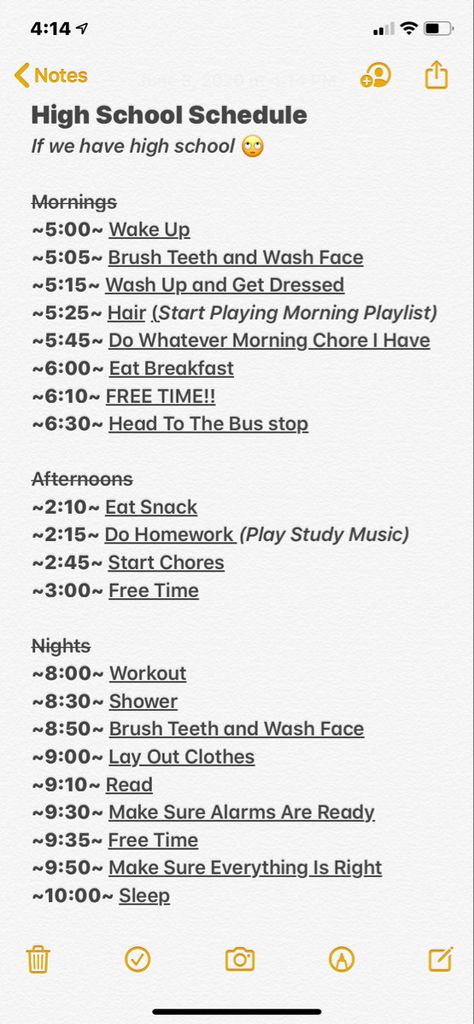 School Schedule Highschool, Schedules For School, High School Schedule, School Scholarship, School Must Haves, School Morning, High School Days, Week Schedule, Alphabet Code