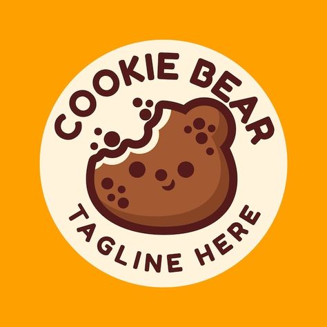 Cookie Logo Ideas, Cookie Bakery Logo, Pastry Shop Logo Design Ideas, Cookies Logo Design Ideas, Sweets Graphic Design, Pastry Logo Ideas, Cookie Business Logo, Cookie Logo Design Ideas, Cookie Shop Logo