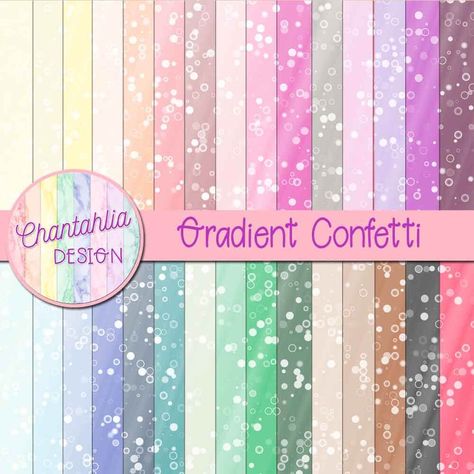 Chantahlia Design Free Paper, Digital Stickers Free, Digital Paper Free Download, Digital Planning Stickers, Free Digital Scrapbooking Paper, Confetti Design, Baby Scrapbook Album, Digital Paper Free, Scrapbooking Freebies