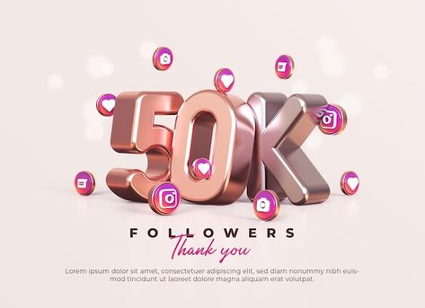 50 K Followers Instagram, 50k Followers Instagram Vision Board, 50k Instagram Followers, 50 K Followers, 50k Followers Instagram, Instagram 50k Followers, 70k Followers, 1000 Subscribers, 50k Followers