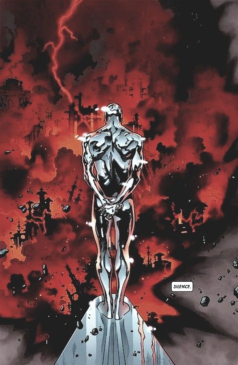 Olivier Coipel, Silver Surfer Comic, Surfer Art, The Mighty Thor, Marvel Comics Wallpaper, Marvel Comic Universe, Jack Kirby, Marvel Comics Art, Silver Surfer