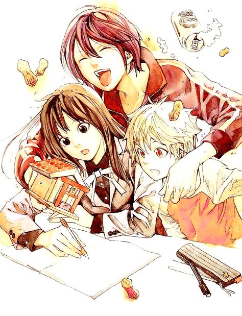 Noragami manga, yato, yuki, hiyori. Noragami Bishamon, Yato Hiyori, Noragami Manga, Yukine Noragami, Yato And Hiyori, Yato Noragami, Noragami Anime, Tamako Love Story, Art Japonais