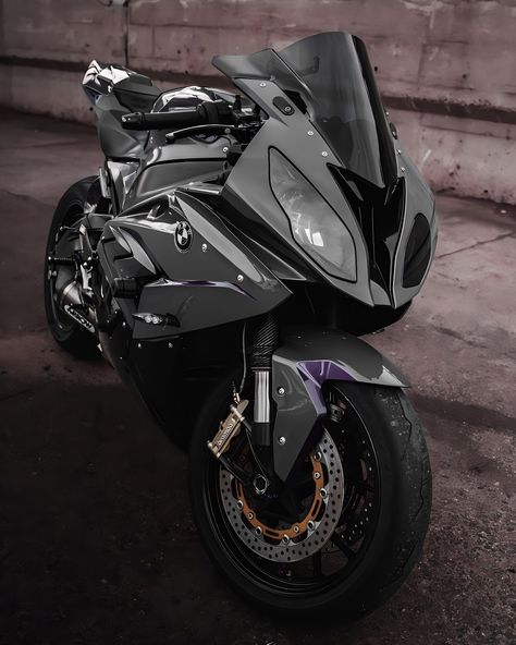 Bmw 1000rr Black, Bmw Sr1000 Rr, Bmw S1000rr Black, Matte Black Motorcycle, Yamaha R6s, Future Motorcycle, Future Bike, Sport Motorcycles, Bmw Motor