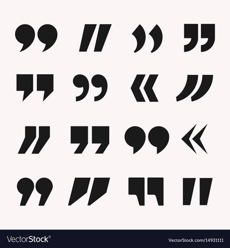 Quotes Icon, Quote Symbol, Quotes Icons, Quote Mark, Free Vector Backgrounds, Vector Quotes, Quote Template, Quotation Marks, Typography Layout