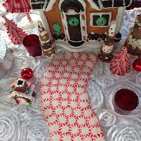 Homemade Gingerbread House, Gingerbread House Candy, Homemade Gingerbread, Gingerbread House Designs, Purple Chocolate, Mini Candy Canes, Gingerbread House Decorations, Gingerbread Decorations, Candyland Party