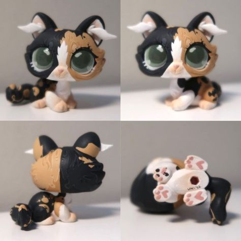 Lps Shorthair Custom, Lps Customs Ideas Cat, Lps Costumes, Lps Customs Ideas, Cute Lps, Lps Popular, Lps Cats, Custom Lps, Lps Custom