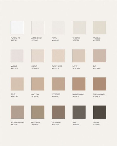 Nude Wall Color, Bloxburg Colour Palette, Beige Color Code, Kitchen Cabinets Organization Ideas, Cabinets Organization Ideas, Beige Pantone, Beige Wall Paints, Kitchen Cabinets Organization, Colorful Website Design