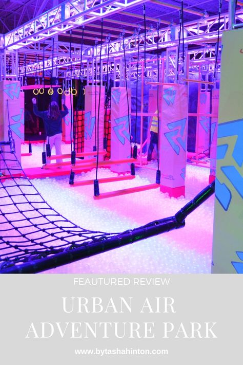 Indoor Adventure Park, Urban Air Adventure Park, Trampoline Park Aesthetic, Urban Air Birthday Party, Jump Park, Indoor Amusement Parks, Urban Air, Cool Playgrounds, Climbing Walls