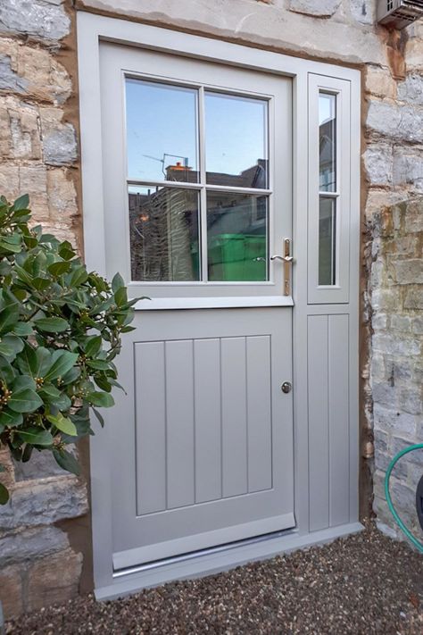 External Stable Door, Hardwick White Windows, Stable Doors In The House, Kitchen Stable Door, Cottage Stable Door, Stable Back Door, Stable Doors Ideas House, Stable Door Front Door, Stable Door Kitchen