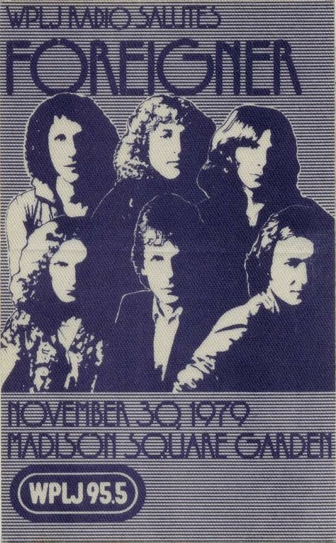 Foreigner Band, Lou Gramm, Concert Poster Art, 1970s Music, Vintage Concert Posters, Rock Band Posters, Music Concert Posters, Band Wallpapers, Rock And Roll Bands