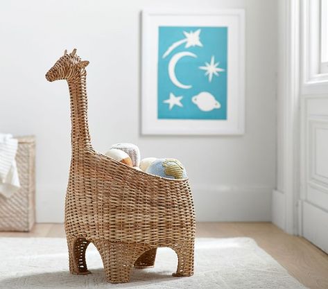 Kids Storage: Bins & Baskets | Pottery Barn Kids Cribs Baby, Giraffe Head, Nursery Quotes, Baby Boy Room Nursery, Baby Boy Room, Nursery Storage, Baby Nursery Furniture, Nursery Essentials, Nursery Baby Room