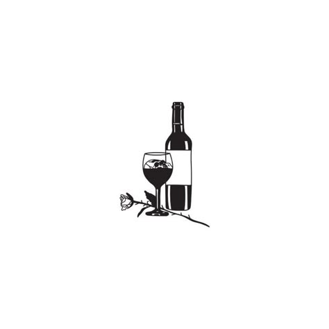 Wine Tattoo Ideas, Tatto Letters, Wine Tattoo, Tato Minimal, One Piece Tattoos, Love Wallpapers Romantic, Sketch Tattoo Design, Getting A Tattoo, Minimalist Tattoos