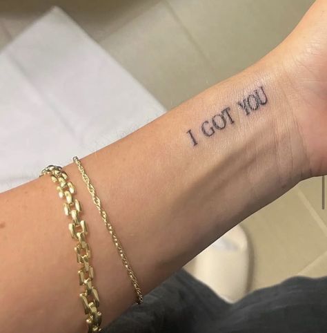 I Got You Tattoo, I Got You, Tattoos