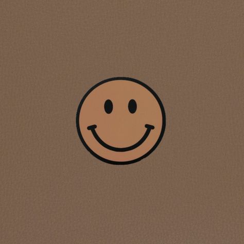 Smiley Faces Aesthetic, Brown Smiley Face, Aesthetic Pfps, Face Aesthetic, Fall Wallpaper, Halloween Wallpaper, Smiley Face, Drawing Tips, Smiley