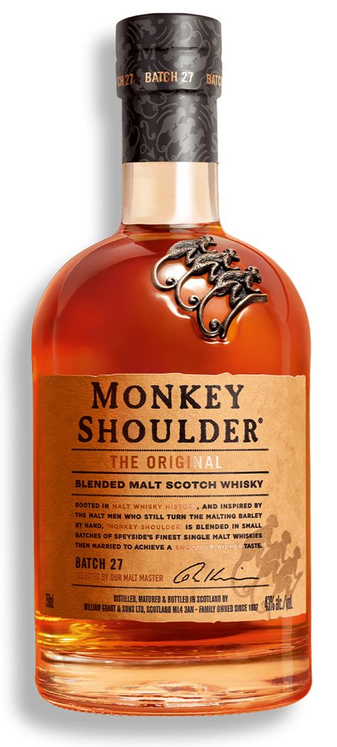 Our Products | Monkey Shoulder Blended Scotch Whisky | Monkey Shoulder Single Malt Scotch Whisky, Expensive Whiskey Brands, Monkey Shoulder Whiskey, Best Whiskey Brands, Scotch Whiskey Cocktails, Dj Branding, Premium Whisky, Good Whiskey Brands, Whiskey Bars