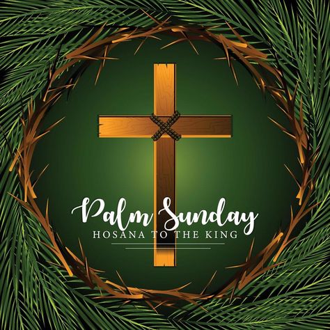 Holy Palm Sunday Concept Blessed Sunday Quotes, Church Bulletins, Happy Sunday Images, Biblical Artwork, Short Bible Verses, Vintage Easter Cards, Sunday Images, Scripture Memorization, Back To School Art