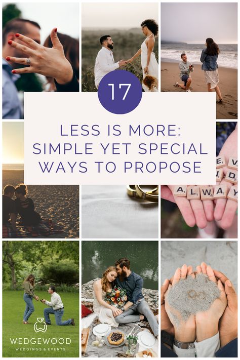 Planning a proposal is fun and exciting. We're here to remind you that it can be incredibly easy when done right! Don't get wrapped up in the headlines of extravagant proposals and elopements. Research shows that most people much prefer a simple, heartfelt proposal from the one they love. We've searched the universe to round up the best simple proposal ideas that require minimal planning and resources. The key to a successful proposal? Make it personal to you. Now, let's get you engaged! Coffee Proposal Ideas, Cat Proposal Ideas, Great Proposal Ideas, Places To Get Proposed To, Amazing Proposal Ideas, Different Proposal Ideas, Leap Year Proposal Ideas, Proposal Surprise Ideas, Proposal Simple Ideas