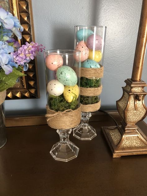 40+ DIY Dollar Store Easter Decorations: Egg-Citing Crafts! - Holidappy Dollar Tree Easter Decor, Easter Crafts Dollar Store, Dollar Tree Easter Crafts, Crafts Dollar Store, Diy Mothers Day, Easter Decor Ideas, Easter Craft Decorations, Spring Easter Crafts, Easter Bunny Crafts