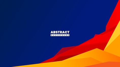 Dynamic abstract modern blue red yellow ... | Premium Vector #Freepik #vector #graphic-pattern #wallpaper #vector #pattern Red Yellow Background, Graphic Design Inspiration Poster, Colorful Website, Infographic Inspiration, Writing A Business Plan, Blue Palette, Poster Inspiration, Modern Blue, Creative Ads